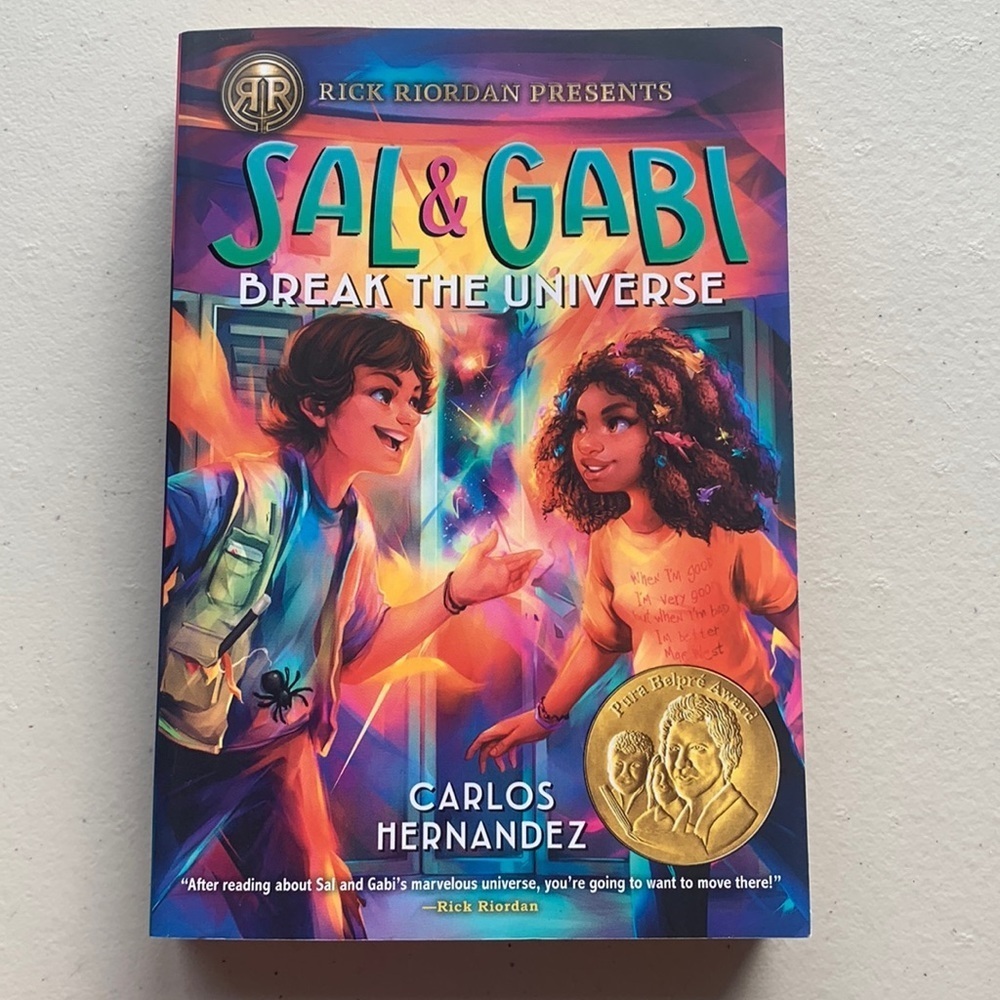✨2 for $15✨ Sal & Gabi Break The Universe Book Written By Carlos Hernandez